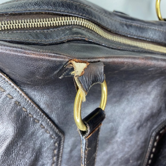 YSL Large Muse Bag - Chocolate Brown - Picture 11 of 12